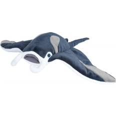 Wild Republic Manta Ray Plush Soft Toy, Cuddlekins Cuddly Toys, Gifts for Kids 30 cm