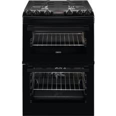 Gas Cookers on sale Zanussi ZCK66350BA Black