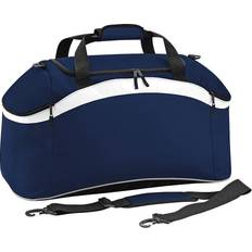 BagBase Teamwear Holdall Bag - French Navy/White