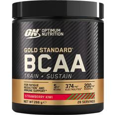 Zink Amino Acids Optimum Nutrition Optimum Nutrition Gold Standard BCAA Train & Sustain Strawberry & Kiwi 266g