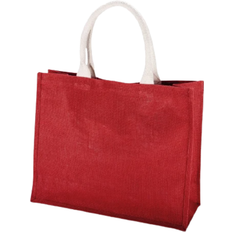 KiMood Jute Beach Bag - Wine