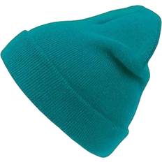 Turquoise - Women Beanies Atlantis Wind Double Skin with Turn Up Beanie - Turquoise