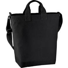 BagBase Canvas Day Bag - Black