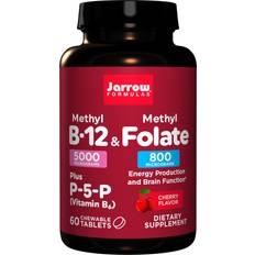 Jarrow formulas b12 Jarrow Formulas Methyl B-12 & Methyl Folate Cherry 60 pcs