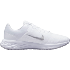 Nike White - Women Running Shoes Nike Revolution 6 Next Nature W - White/Pure Platinum/Metallic Silver