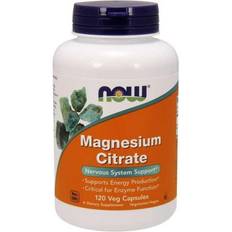 Now Foods NOW Magnesium Citrate 120 Veg Capsules