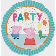 Amscan 4132701 Peppa Pig Party Round Foil Balloon 18"