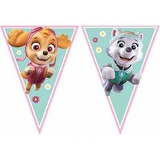 Procos Spin Master PAW Patrol Skye & Everest 10067629 PR90279 Flag Banner, Green