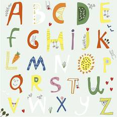 Creativ Company Table Napkins, Alphabet, size 33x33 cm, 20 pc/ 1 pack