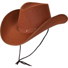 Brown Headgear Wicked Costumes Adult Texan Cowboy Hat Light Brown