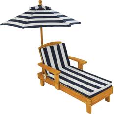 Blue Kids Outdoor Furnitures Kidkraft Outdoor Chaise with Umbrella