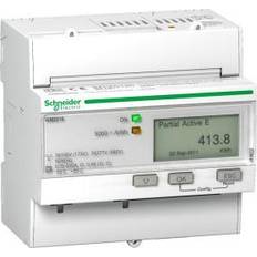 White Power Consumption Meters A9MEM3210
