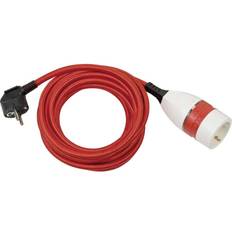 White Extension Cords Brennenstuhl 1161830040 Current Cable extension Red, White, Black 5.00 m