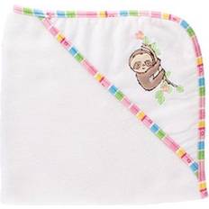 Heless 279 Hooded Bath Towel for Dolls, Sloth Fleeci, Including Accessories, Approx. 48 x 48 cm