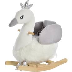 Homcom Baby Swan Rocking Horse