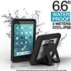 Catalyst Case for iPad Mini 5 Edition 2019 by Full Body Protection, Waterproof 6.6ft, Drop Proof 4ft, Kickstand included, Touch ID, built-in screen protector, iPad case for Kids Stealth Black