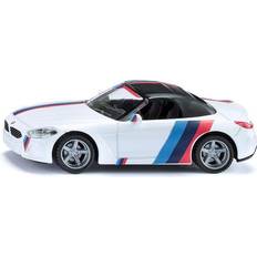 Siku 2347, BMW Z4 M40i, 1:50, Metal/Plastic, White, Toy car for children, Removable wheels, Incl. sheet with stickers in the M-Design