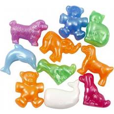 Creotime Novelty Shape Beads, size 25 mm, hole size 4 mm, 125 ml/ 1 pack