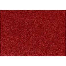 Creativ Company Iron on foil, 148x210 mm, glitter, red, 1 sheet