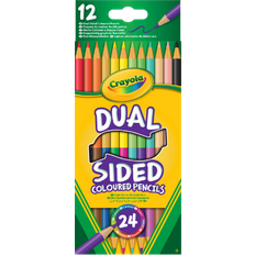 Water Based Coloured Pencils Crayola Dual Sided Pencils