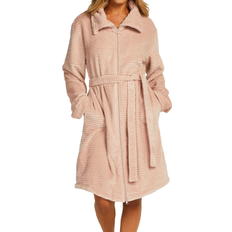 Hunkemöller Fleece Bathrobe - Pink