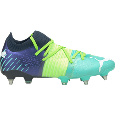 Puma Green Football Shoes Puma Future Z 1.2 MxSG M - Green Glare/Elektro Aqua/Spellbound