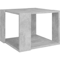 vidaXL Engineered Wood Concrete Grey Coffee Table 40x40cm