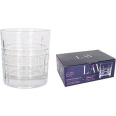 Transparent Drinking Glasses LAV Brit Drinking Glass 32.5cl 6pcs