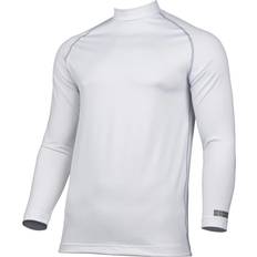 Rhino Thermal Underwear Long Sleeve Base Layer Vest Top Men - White