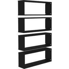 vidaXL - Wall Shelf 60cm 4pcs