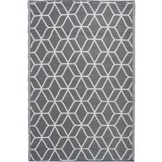 Multicoloured Carpets & Rugs Esschert Design OC25 Multicolour, Grey, White 121x180cm