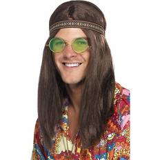 Cheap Accessories Smiffys Mens Hippie Kit