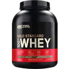 Glycine Vitamins & Supplements Optimum Nutrition Gold Standard 100% Whey Chocolate Hazelnut 2.27kg