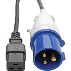 Blue Extension Cords Tripp Lite heavy-duty power extension cord lead cable, 16a (iec30