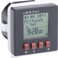 Mueller SC2410PRO Panel Mount Digital Timer 230VAC 8A 250V Muller