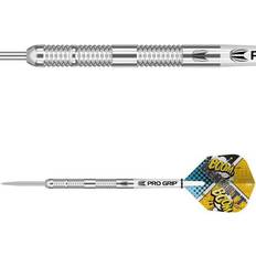 Sand & Surf Darts Leighton Bennett Gen 1 18G 90% Tungsten Steel Tip Darts Set,190029,Silver