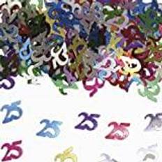 Folat Party Confetti Number 25 Multi colors