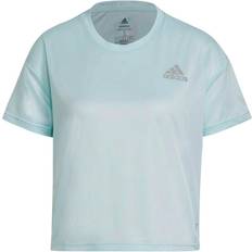 Adidas Fast Primeblue T-shirt Women - Halo Mint/Reflective Silver