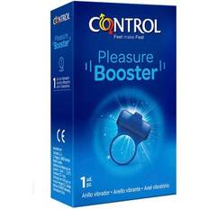 Control Cock Ring Pleasure Booster Blue