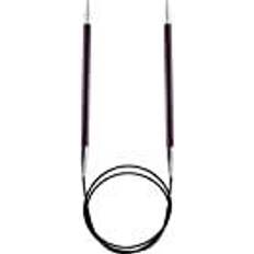 Knitpro Knit Pro KP47133 Zing: Fixed Circular Knitting Pins: 80cm x 6.00mm, 6mm, Purple