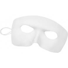 White Half Masks Mask White