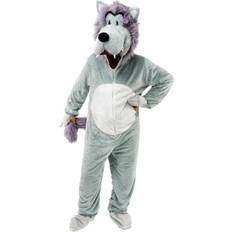 Bristol Novelty Big Head Wolf Costume