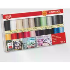 Gutermann Gütermann creativ Sewing Thread, 100m, Pack of 20, Multi