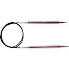 Knitpro KP47164 Zing: Knitting Pins: Circular: Fixed: 100cm x 6.50mm, Aluminium, Multi-Colour, 6.5mm