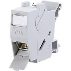 Metz Connect 1309426003-E Network outlet DIN rail CAT 6 Grey-white (RAL 7035)