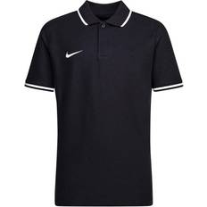 Nike Boys Polo Shirts Nike Youth Boys Polo Team Club 19 SS - Black/White (AJ1502-010)