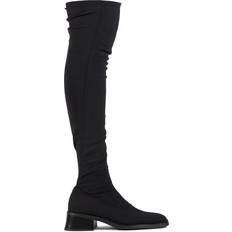 Textile High Boots Vagabond Blanca - Black Textile
