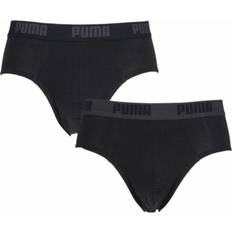Puma Men Men's Underwear Puma Men's Basic Slips 2-pack - Black