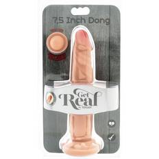 Toy Joy Get Real 7.5 Inch Dual Density Slim Realistic Dildo, Skin-Coloured