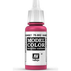 Vallejo Model Color Sunset Red 17ml